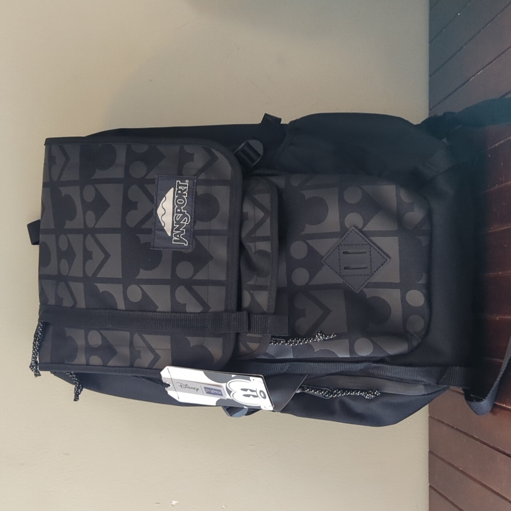 Disney - JANSPORT - Mickey Mouse Hatchet SE Backpack - Black - New With Tag